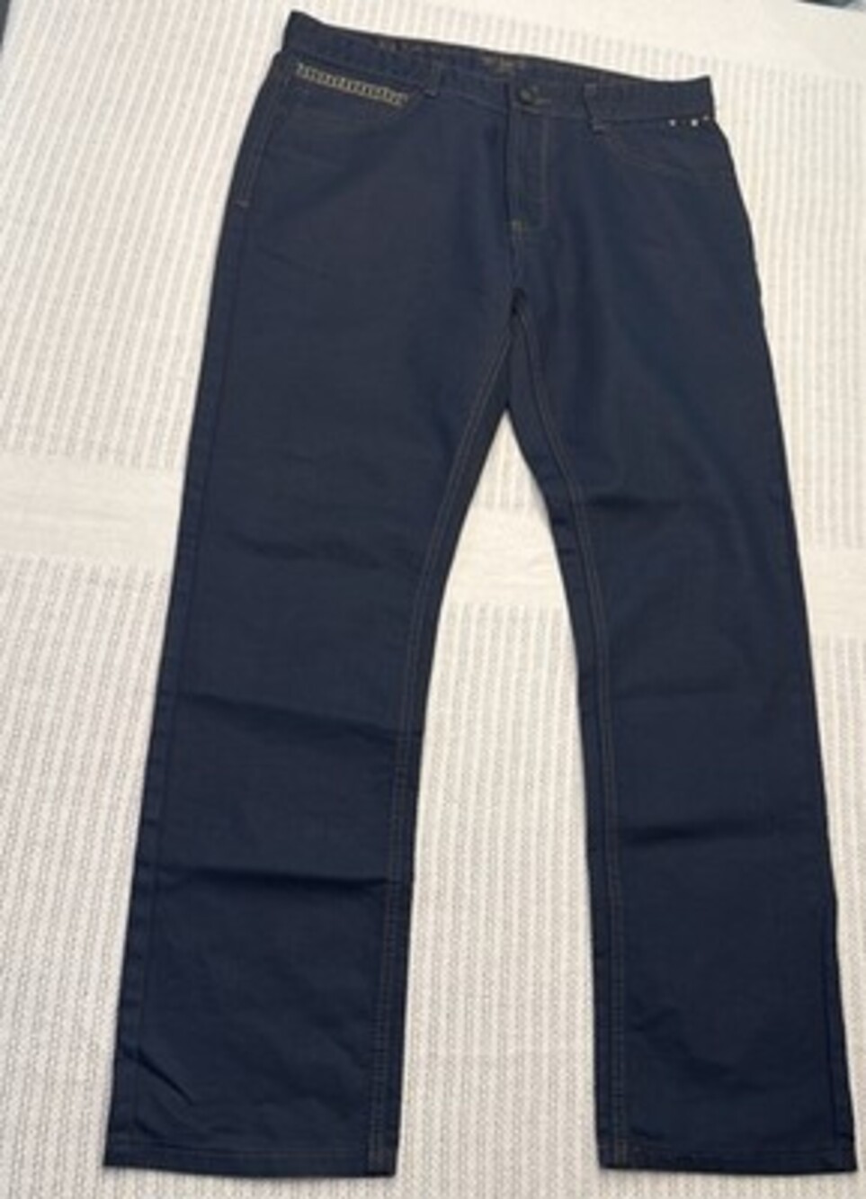 El General Western Wear Limited Edition Jeans Men’s36x30 Gold Greek Fret Pattern